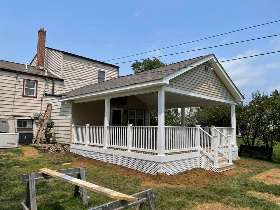 New Constructed Outdoor Patio Space