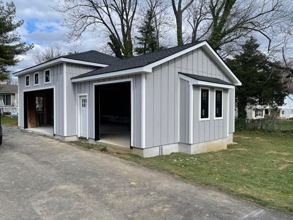 New Garage/Shed Exterior